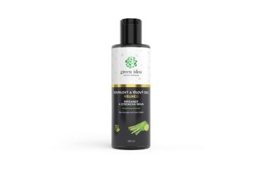 Green idea Bergamot a citronová tráva - koupelový a tělový olej 200 ml