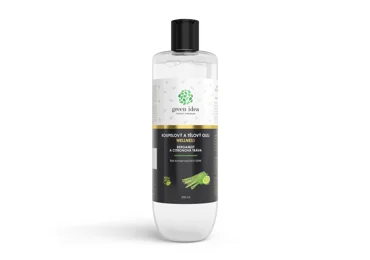 Green idea Bergamot a citronová tráva - koupelový a tělový olej 500 ml