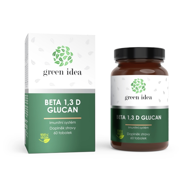 Green idea Beta 1,3 D Glucan - tobolky 60 ks
