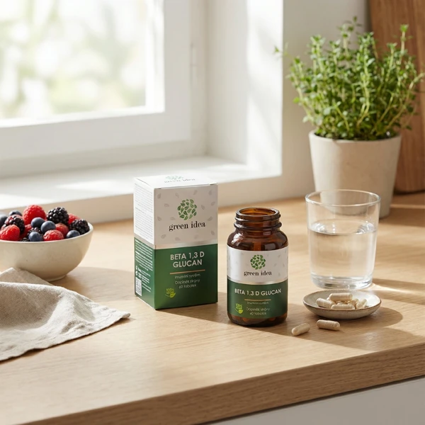 Green idea Beta 1;3 D Glucan - tobolky 60 ks