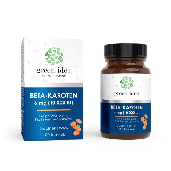 Green idea Beta-karoten - tobolky 100 ks