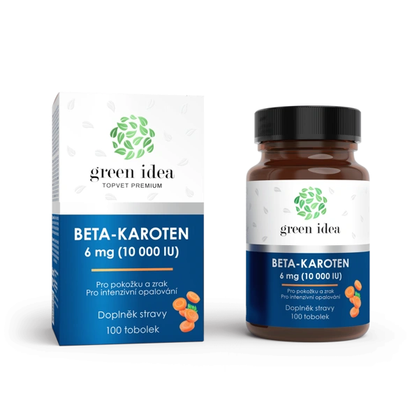 Green idea Beta-karoten - tobolky 100 ks