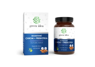 Green idea Bioaktivní chrom+prebiotika - tobolky 60 ks