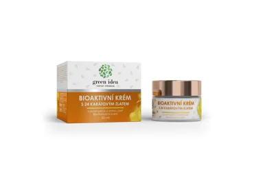 Green idea Bioaktivní krém s 24 karátovým zlatem