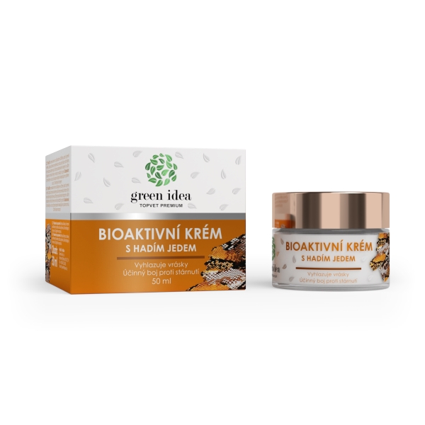 Green idea Bioaktivní krém s hadím jedem 50 ml