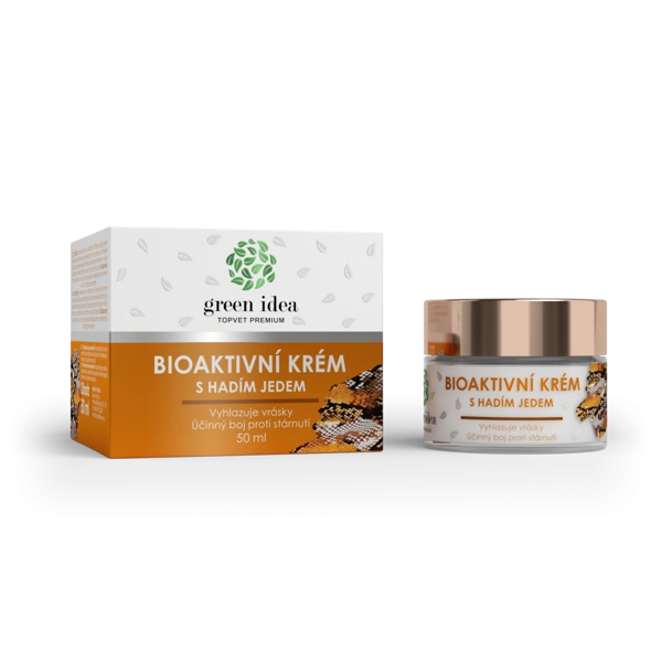 Green idea Bioaktivní krém s hadím jedem 50 ml