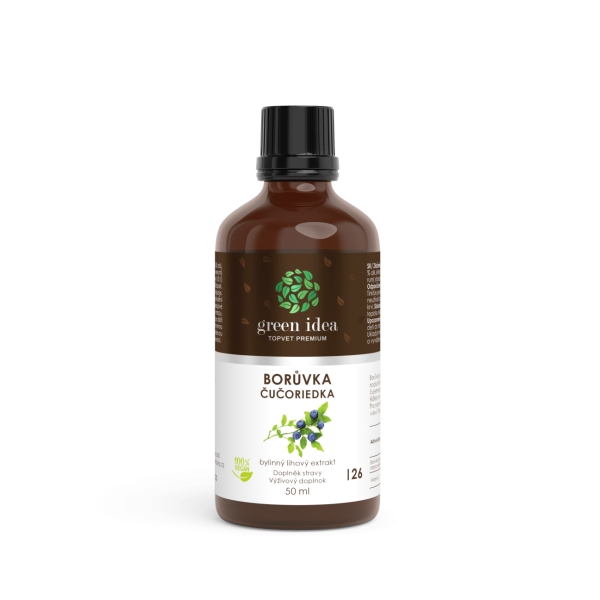 Green idea Borůvka tinktura - kapky 50 ml