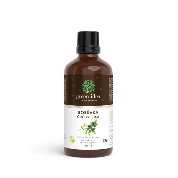 Green idea Borůvka tinktura - kapky 50 ml