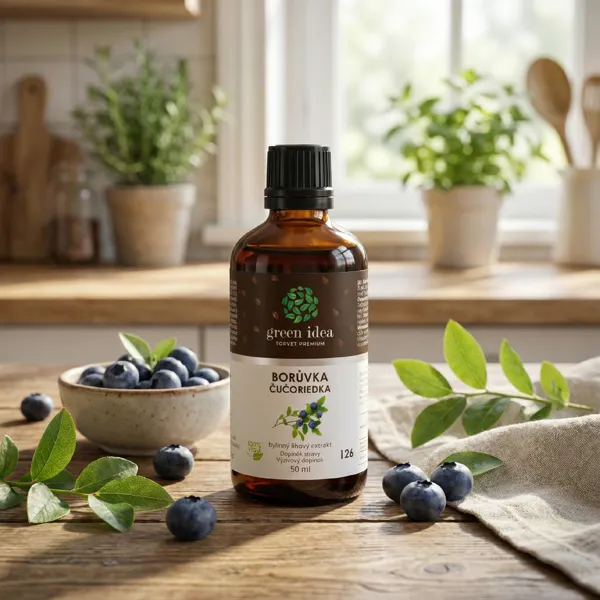 Green idea Borůvka tinktura - kapky 50 ml