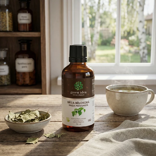 Green idea Bříza bělokorá tinktura - kapky 50 ml