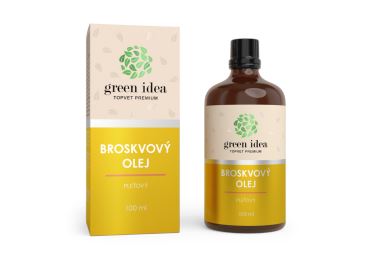 Green idea Broskvový pleťový olej 100 ml