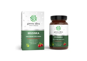 Green idea Brusinka bylinný extrakt - tobolky 60 ks