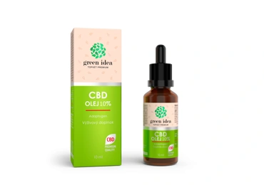 Green idea CBD olej 10 % 10 ml