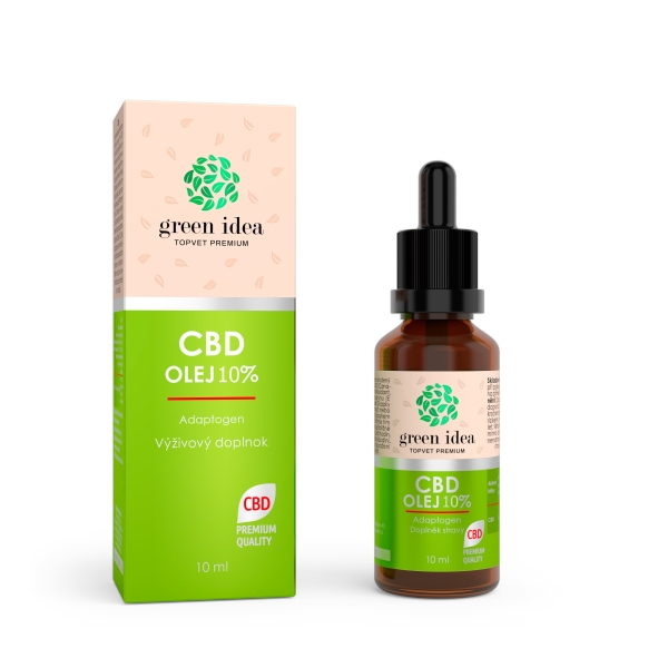 Green idea CBD olej 10 % 10 ml