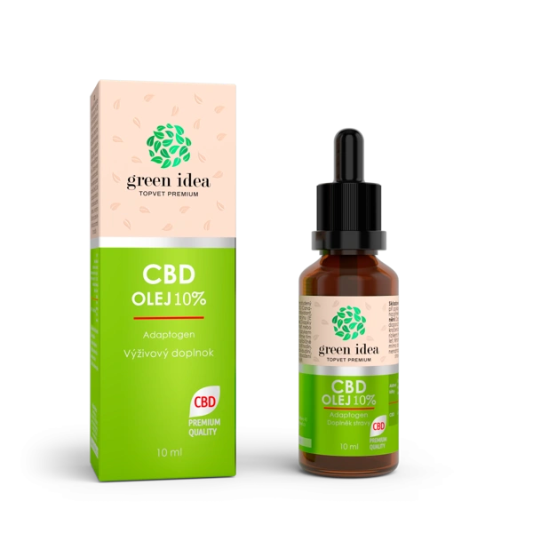 Green idea CBD olej 10 % 10 ml