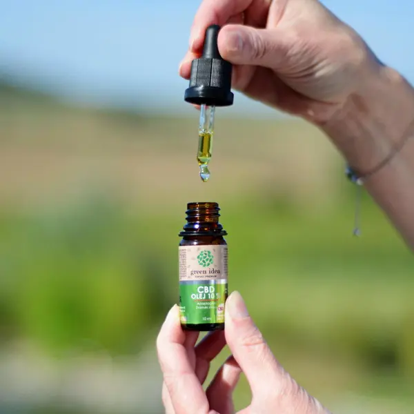 Green idea CBD olej 10 % 10 ml