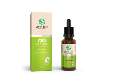 Green idea CBD olej 3 % 10 ml