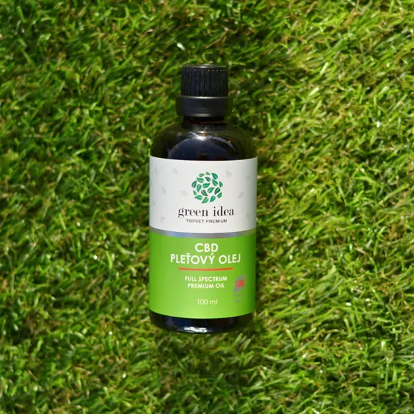 Green idea CBD pleťový olej 100 ml