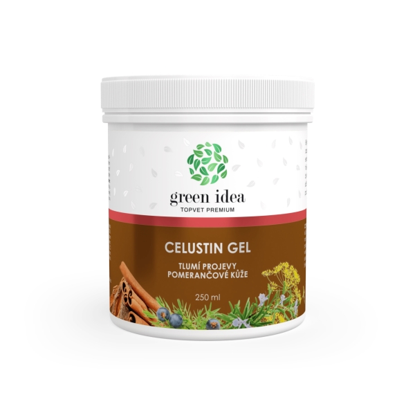 Green idea Celustin masážní gel 250 ml