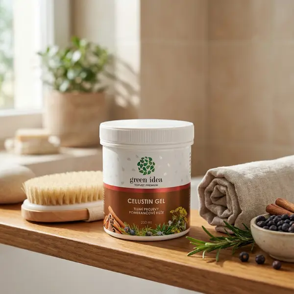Green idea Celustin masážní gel 250 ml
