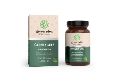 Green idea Česnek bylinný extrakt - tobolky 60 ks