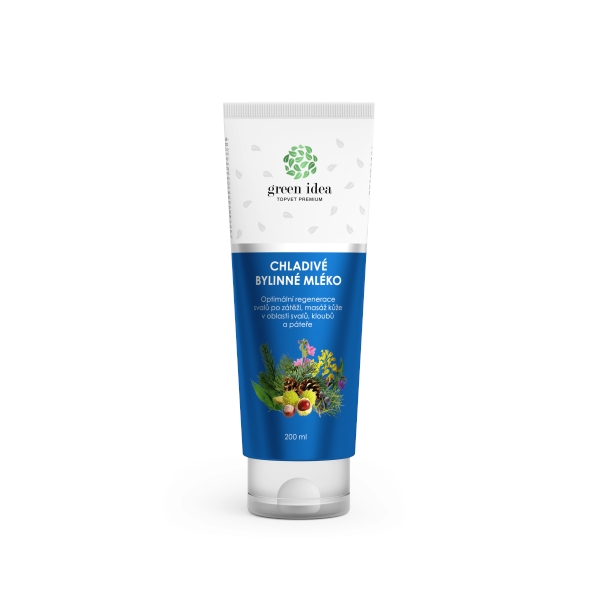 Green idea Chladivé bylinné mléko 200 ml