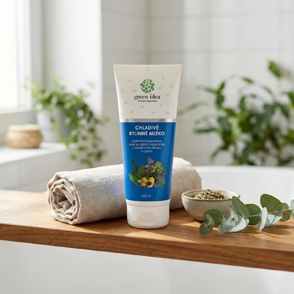 Green idea Chladivé bylinné mléko 200 ml