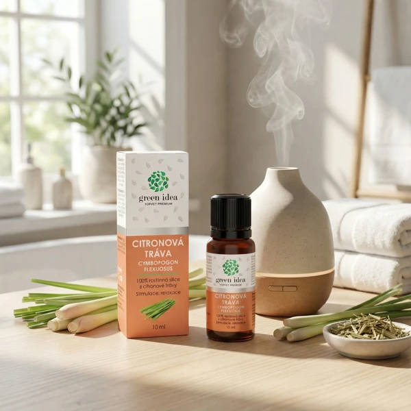 Green idea Citronová tráva - 100% silice 10 ml