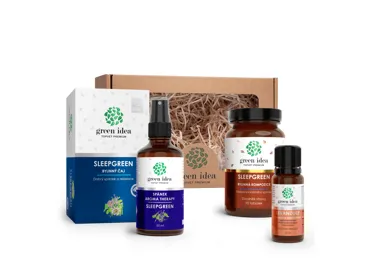Green idea Dárková sada - Pro lepší spánek NOVÁ 1 ks