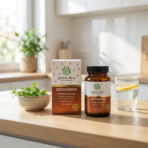 Green idea Detoxgreen tobolky 90 ks