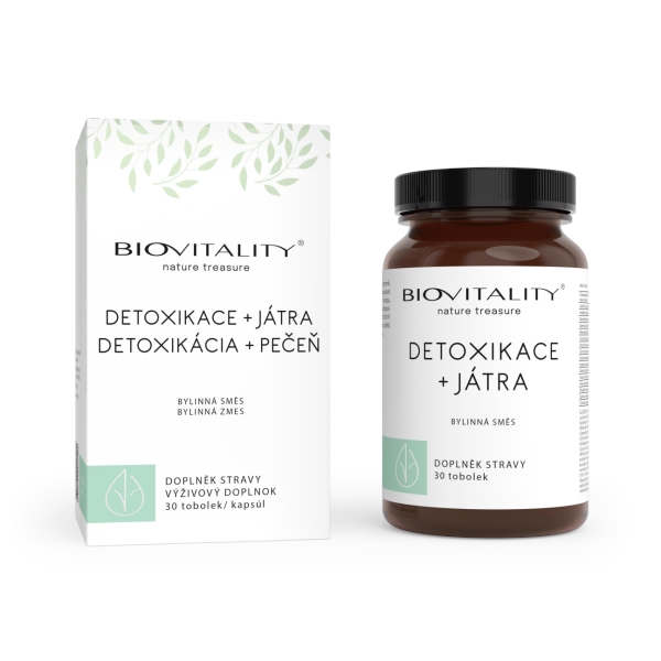 Green idea Detoxikace + játra - tobolky 30 ks