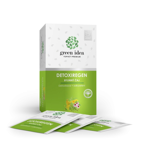 Green idea Detoxiregen - bylinný čaj 20 ks