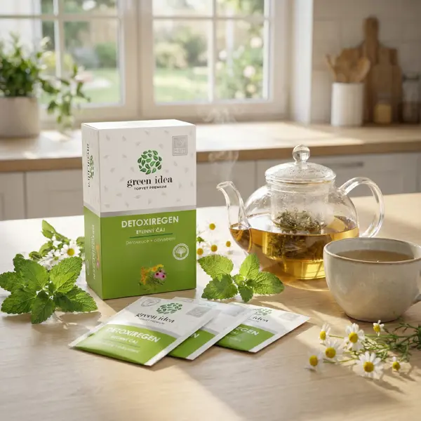 Green idea Detoxiregen - bylinný čaj 20 ks