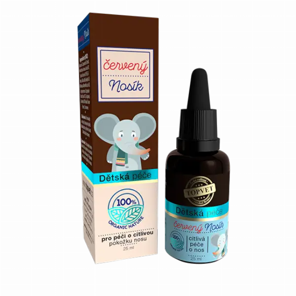 Green idea Dětská péče - červený Nosík 25 ml