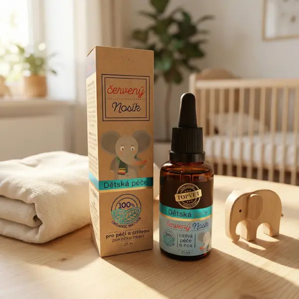 Green idea Dětská péče - červený Nosík 25 ml