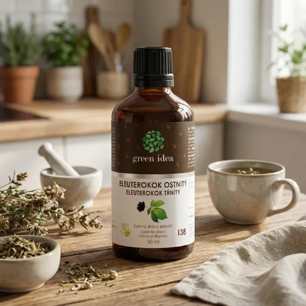 Green idea Eleuterokok tinktura - kapky 50 ml