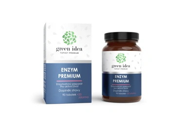 Green idea Enzym Premium - tobolky 90+20 zdarma 110 ks