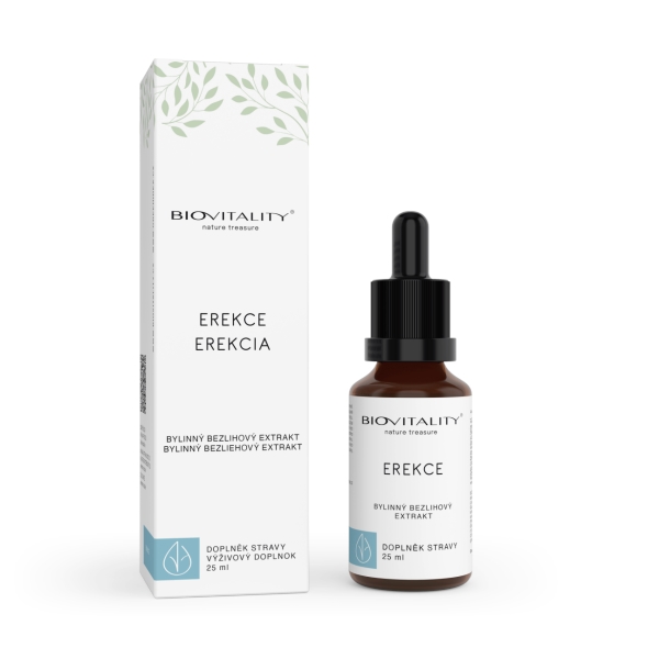 Green idea Erekce bezlihová tinktura - kapky 25 ml