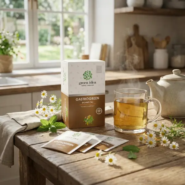 Green idea Gastrogreen - bylinný čaj 20 ks