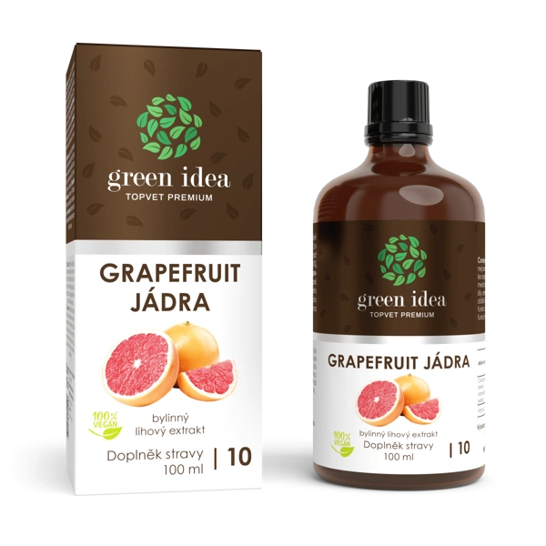 Green idea Grapefruit jádra tinktura - kapky 100 ml