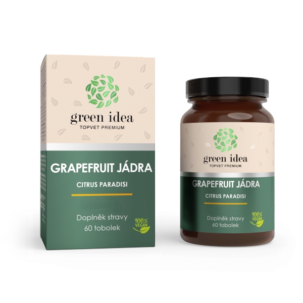 Green idea Grapefruit jádra - tobolky 60 ks