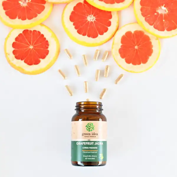 Green idea Grapefruit jádra - tobolky 60 ks