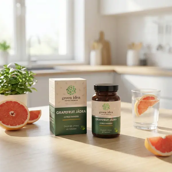 Green idea Grapefruit jádra - tobolky 60 ks