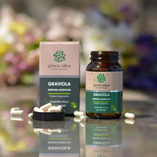 Green idea Graviola - tobolky 60 ks