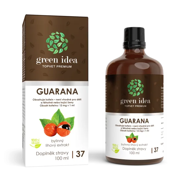 Green idea Guarana tinktura - kapky 100 ml