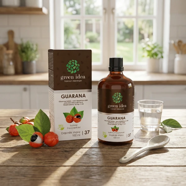 Green idea Guarana tinktura - kapky 100 ml