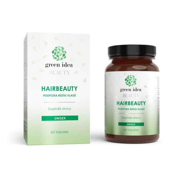 Green idea Hairbeauty - tobolky 60 ks