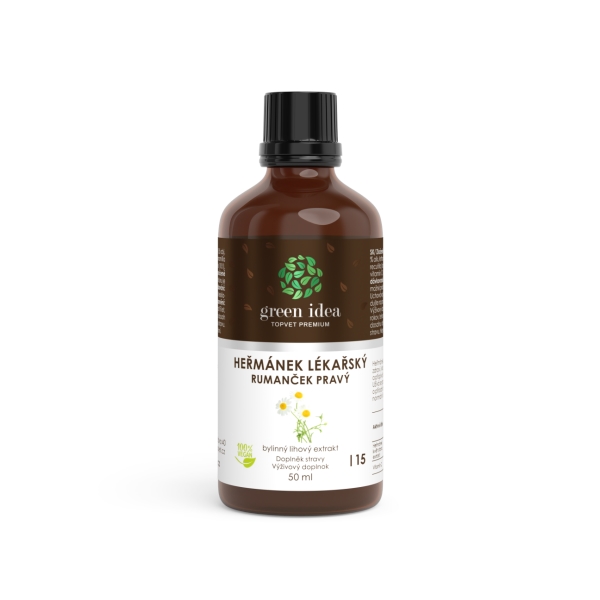 Green idea Heřmánek lékařský tinktura - kapky 50 ml