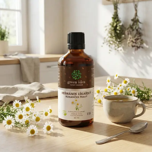 Green idea Heřmánek lékařský tinktura - kapky 50 ml