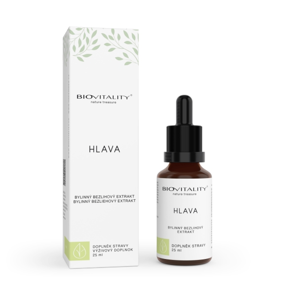 Green idea Hlava bezlihová tinktura - kapky 25 ml